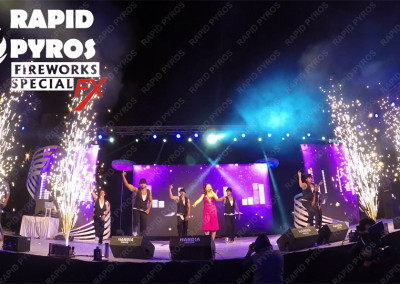RAPID PYROS Special FX for Hard Kaur Event at Indore, India