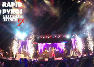 RAPID PYROS Special FX for Hard Kaur Event at Indore, India