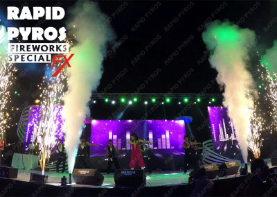 RAPID PYROS Special FX for Hard Kaur Event at Indore, India