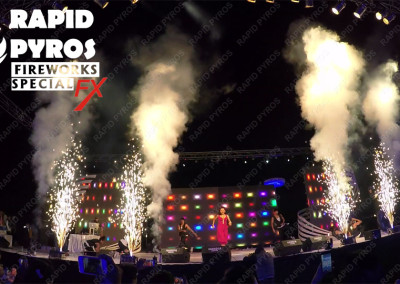 RAPID PYROS Special FX for Hard Kaur Event at Indore, India